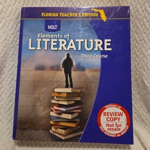 Elements of Literature - Third Course ( Holt Teacher's Edition) Review Copy - Foto 1 di 7