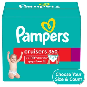 Pannolini per bambini Pampers Cruisers 360 pull-on taglia 7, numero 44 - Foto 1 di 4