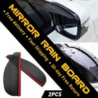Universal Car Rear View Wing Mirror Sun Shade Shield Rain Eyebrow Guard Board