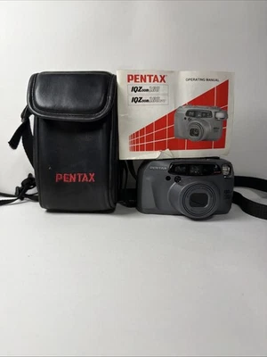 Pentax IQZoom 160 35mm Film Camera - TESTED - Image 1 of 4