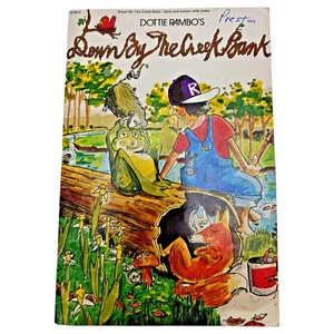 Dottie Rambo Down By The Creek Bank Piano Vocal Christian Music Songbook - Picture 1 of 16