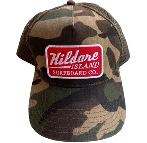 Kildare Island Surfboard Co Hat Jon B Outer Banks Snapback Cap Camouflage Camo - Picture 1 of 11