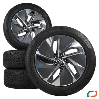 Original VW ID.4 ID.5 Hamar Winterkompletträder Winterräder 19 Zoll 11A601025M - Bild 1 von 4