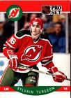 1990 Pro Set Sylvain Turgeon 177 New Jersey Devils Hockey Card