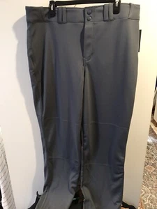 Champro Men Triple Crown Open Bottom Baseball Softball Pants Color Graphite XL - Picture 1 of 6