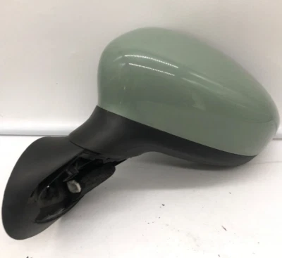 Espejo retrovisor eléctrico verde con vista lateral del conductor Fiat 500 2012-2017 OEM BSA D02B40022 Foto 1 de 4