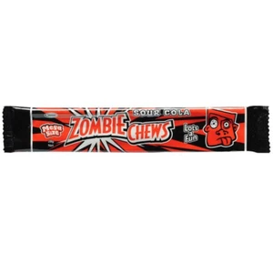 Zombie Chews Sour Cola 28g x 20 Halloween Treats Party Favours Candy Buffet - Picture 1 of 3