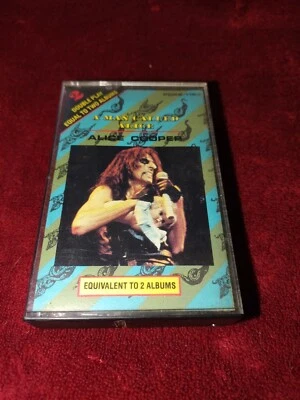 ALICE COOPER A MAN CALLED ALICE Cassette Tape 1987 Hard Rock Tested please read - Image 1 of 4