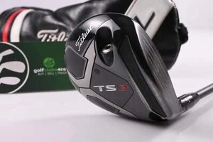 Titleist TS3 #3 Wood / 15 Degree / Stiff Flex HZRDUS Smoke Black 70 Shaft - Picture 1 of 9