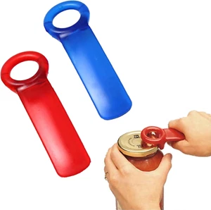Chiave apri barattolo,Easy Grip apri coperchio barattolo apri barattolo plastica per mani deboli,El - Foto 1 di 7