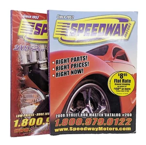 Speedway Motors 2008/2009 Lincoln, NE. Street Rod Master Vintage Catalogs - Imagen 1 de 3