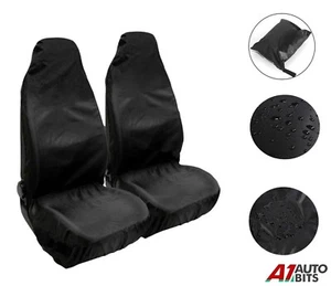 Water Resistant Anti Dust Seat Covers Protectors X2 For Nissan Qashqai Juke Note - Picture 1 of 11