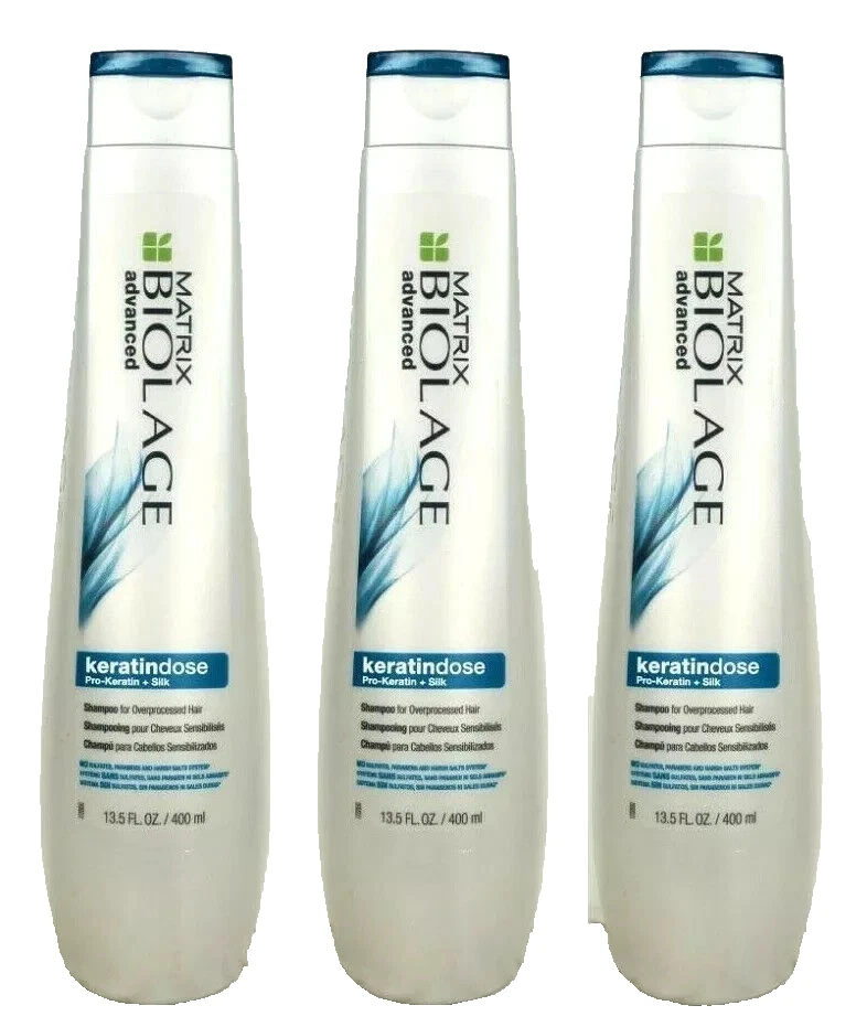 Matrix Biolage Advanced KERATINDOSE SHAMPOO  13.5 oz / PACK OF 3 / NEW - Image 1 of 1