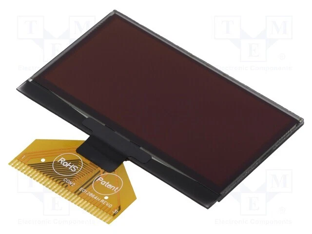 1 pièces, Afficheur: OLED REX012864HGPP3N0 /E2FR - Photo 1/1