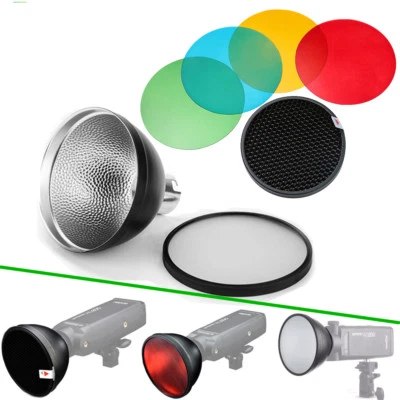 Godox AD-S2 Reflektor Diffusor + AD-S11 Farbfilter Set für AD200 AD360II Blitz - Bild 1 von 4