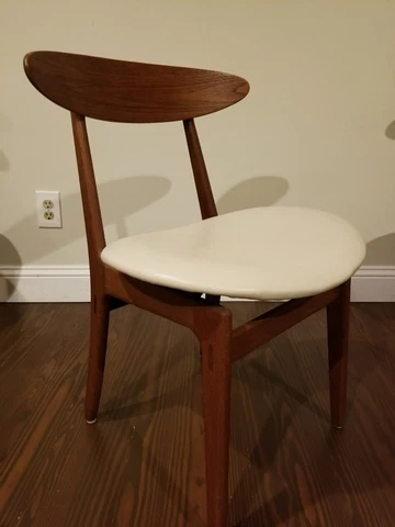 Six Mid Century Modern Danish Teak Dining Chairs by Vilhelm Wohlert for Søborg Cover