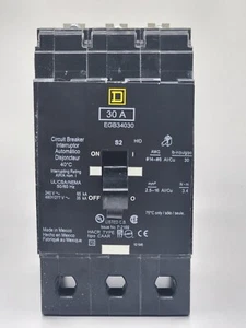 Square D EGB34030 30A 3P Bolt-On 480/277V Circuit Breaker 35kA@480/277V - Picture 1 of 4