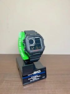 "Ghost" | Custom ⚫️⚪️ Negative Display Casio World Time | Royale | AE-1200WH MOD - Picture 1 of 19