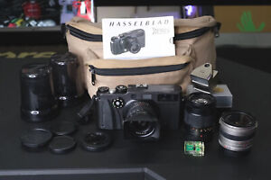 Hasselblad XPan Panoramic Camera w/ 45mm, 90mm, 30mm Fujinon Super EBC lens RARE