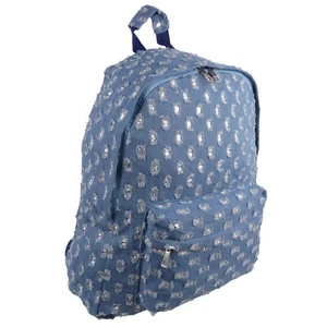 Ladies Girls Backpack by Woodbridge School College Boho Bag Festival Blue - Picture 1 of 5
