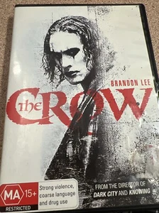 THE CROW ( 1994) BRANDON LEE - REGION 4 (b35/12) Free Postage - Picture 1 of 2