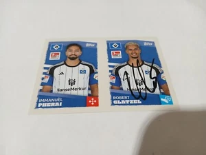 Pegatina Topps firmada Robert Glatzel Hamburger SV NUEVA - Imagen 1 de 1