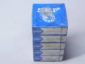 5 x SKF RILLENKUGELLAGER  6006-2RS1  -NEU / OVP- - Bild 1 von 2