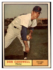 1961 TOPPS #564 DON CARDWELL CUBS EX-MT 478484 (KYCARDS) - Picture 1 of 2