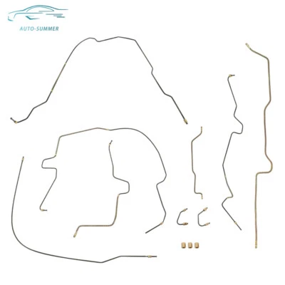 Brake Line Set For 97-06 Jeep Wrangler TJ Preformed Hydraulic W/O ABS - Изображение 1 из 4