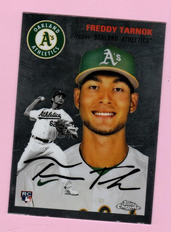 2023 Topps Chrome Platinum Freddy Tarnok RC #137 Oakland Athletics - Image 1 of 1
