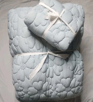 Edredón jersey floral Pottery Barn Teen Odessa completo/QUEEN una farsa estándar Foto 1 de 4