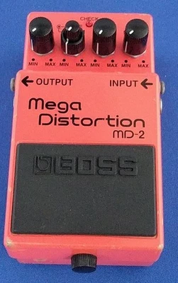 Boss MD-2 Mega Distorsion - Guitare Effets Pédale - De Japon – Orange - Photo 1/4