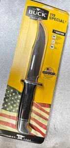 Buck Knives 119 Special Fixed Blade Knife USA w/ Leather Sheath (New In Package) - Picture 1 of 2