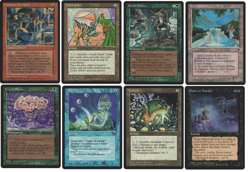 Komplett-Set  FALLEN EMPIRES - englisch - Armorer+Rainbow+Farmer+Aeolipile+Horn - Bild 1 von 1