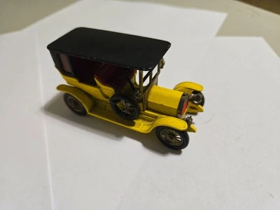 Vintage Matchbox Modelle Von Vergangenheit Y-13 1911 Daimler Auto Yellow - Image 1 of 4