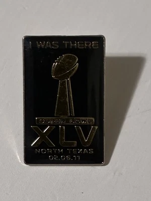 NEW Super Bowl XLV "I Was There" Pin - North Texas 02.06.11 Packers Steelers - Image 1 of 4
