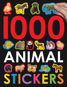 1000 Animal Stickers (Sticker Activity Fun) - Foto 1 di 1