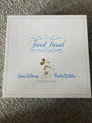 Vtg Disney Family Edition Trivial Pursuit 1985 Game Subsidiary Of Master Game - Image 1 of 4