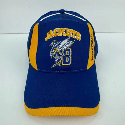 Gorra de baloncesto MSU Billings Yellowjackets gorra ML gorras azul dorado Foto 1 de 4