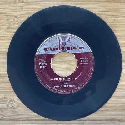 The Everly Brothers - Wake Up Little Susie 7" Record 45 RPM Cadence Rock - Image 1 of 2