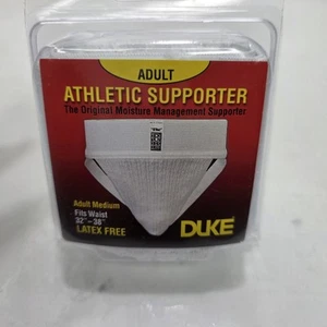 Vintage Duke Jockstrap supporto atletico MEDIUM nuovo adatto 32"-38 pollici - Foto 1 di 4