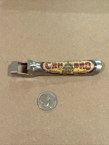 Vintage Beer Can Bottle Opener Cruikshank Cru-Bro Jelly Pittsburgh Pennsylvania - Picture 1 of 5