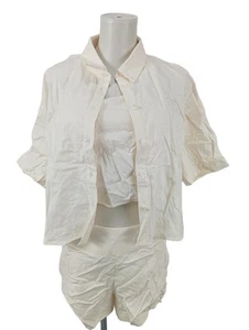 OCEANS APART Traje para mujer Mujeres Traje Talla EU 34 blanco puro look casual - Imagen 1 de 7