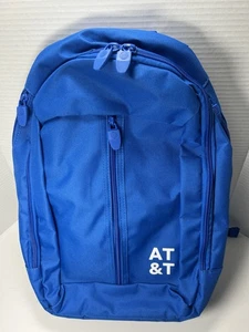 Nueva Mochila Tienda Marca AT&T ATT Trabajo Viaje Escuela Laptop Deportes Trekking Azul - Imagen 1 de 6