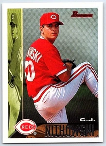 1995 Bowman C.J. Nitkowski Cincinnati Reds #53 - Picture 1 of 2