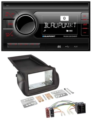 Blaupunkt MP3 Bluetooth DAB 2DIN SD USB Autoradio für Citroen Nemo Fiat Fiorino - Bild 1 von 4