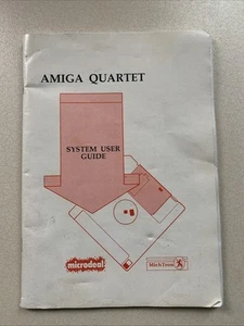 Amiga Quartet System User Guide Manual - Afbeelding 1 van 4