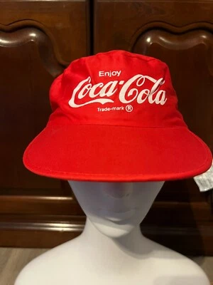 Sombrero de pintor vintage de Coca Cola elástico Foto 1 de 4