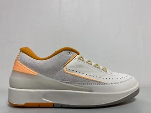 Nike Air Jordan 2 Retro Low Melon Tint Sail Light Curry DV9956-118 Size 10 - Picture 1 of 8