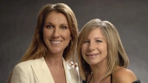 1997 Brand New Barbra Streisand & Céline Dion 🎶 Rare 45 RPM Single Of Tell Him - Picture 1 of 4